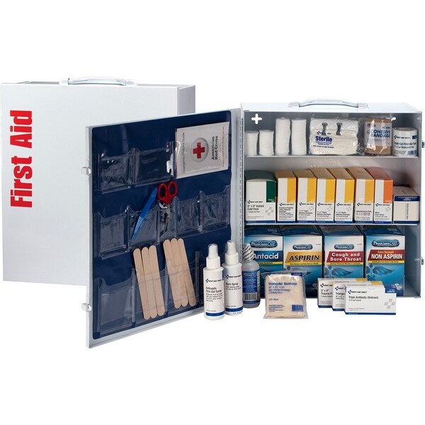 Industrial First Aid Shelf Station, 3-Shelf, 100 PPL, 1092/KT